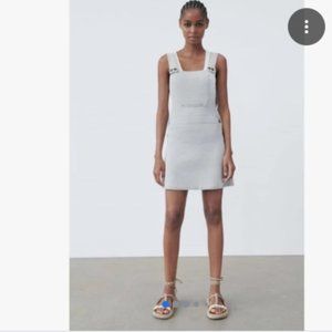 ZARA Jumper Dress Knitted Overalls - Like NEW!